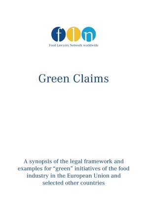 cover image of Green Claims